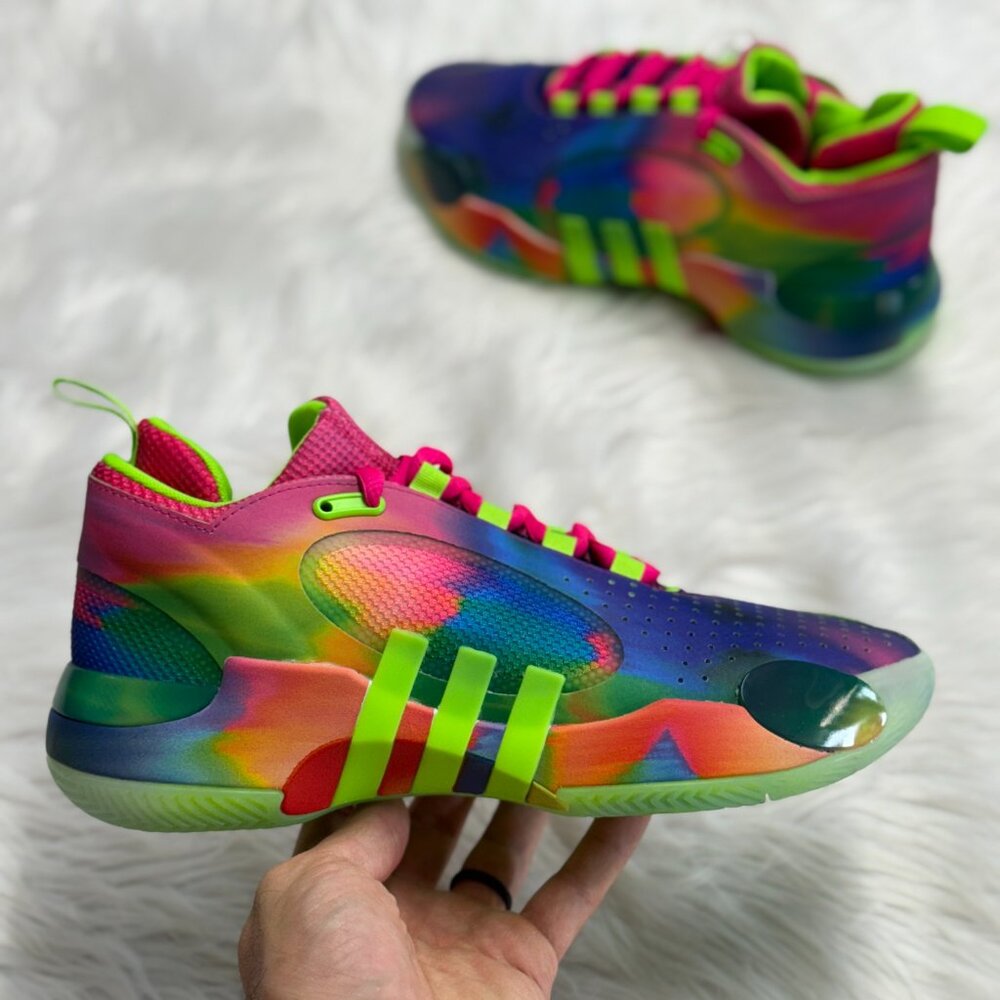 Adidas D.O.N. Issue 5 Mens Basketball Shoes Multicolor IH8345 NEW Sz 7/ WMNS 8.5